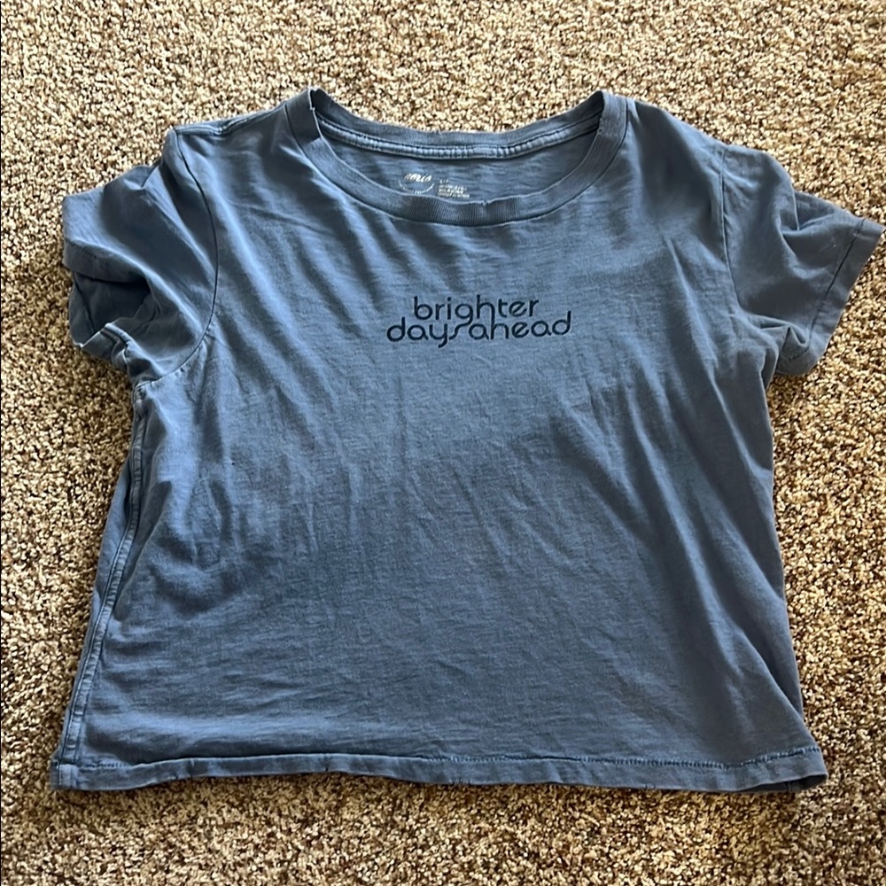 Blue Graphic Tee